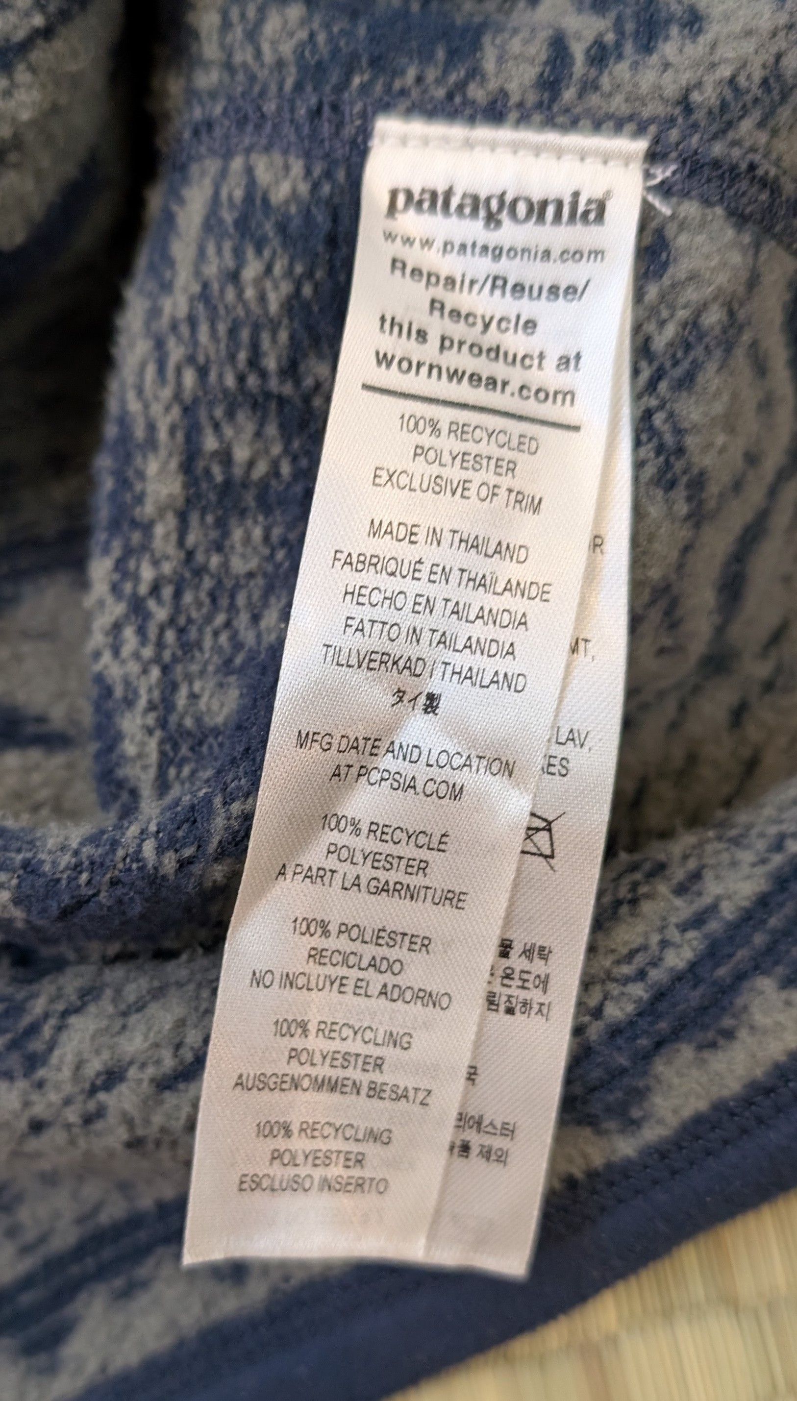 Patagonia Patagonia Better Sweater Falconer Legend 1/4 Zip New Navy Size US M / EU 48-50 / 2 - 4 Thumbnail
