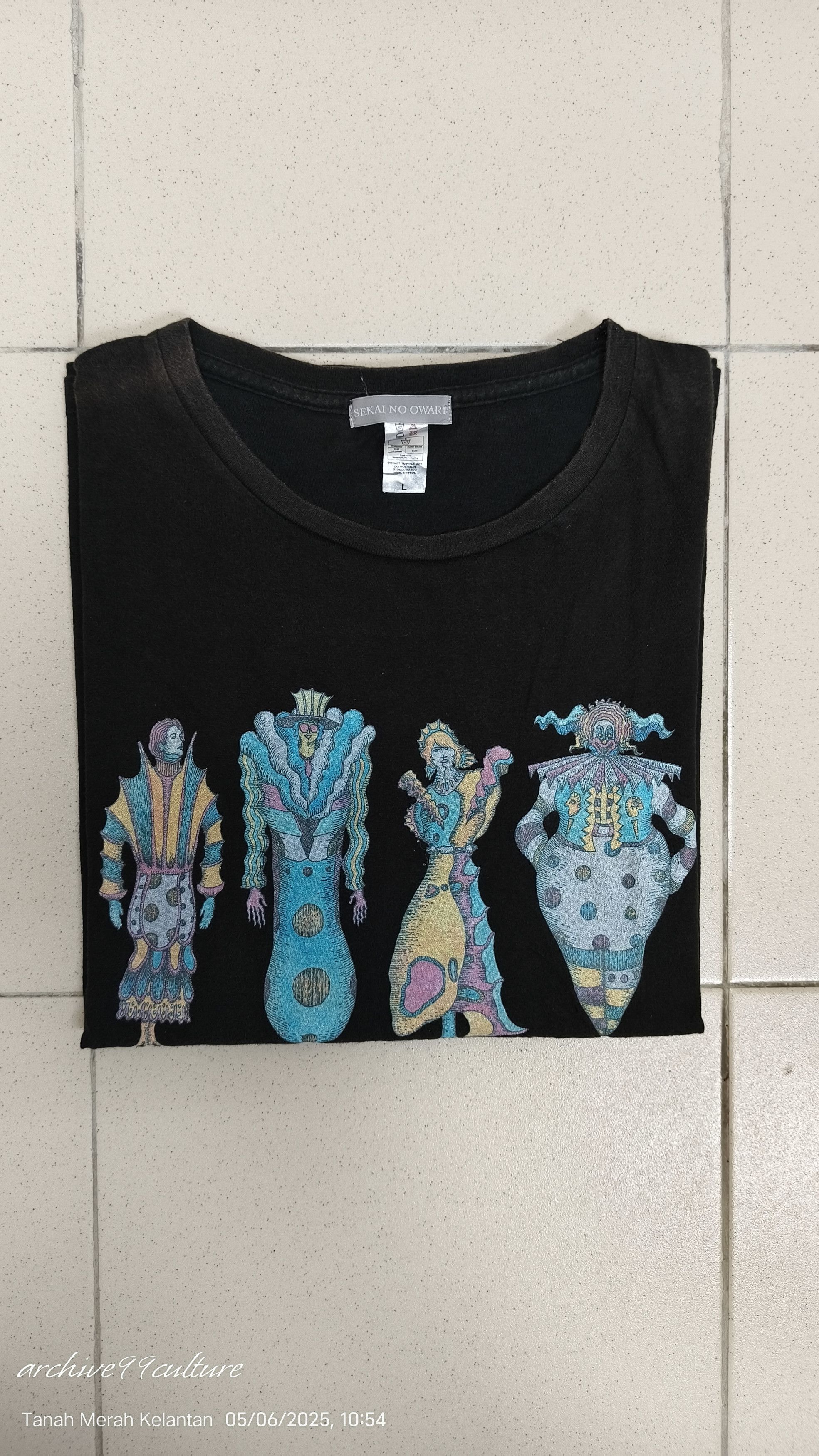 Band Tees × Japanese Brand SEKAI NO OWARI Dome Stadium Tour 2017 "Tarkus" Tour Shirt Size US M / EU 48-50 / 2 - 7 Thumbnail