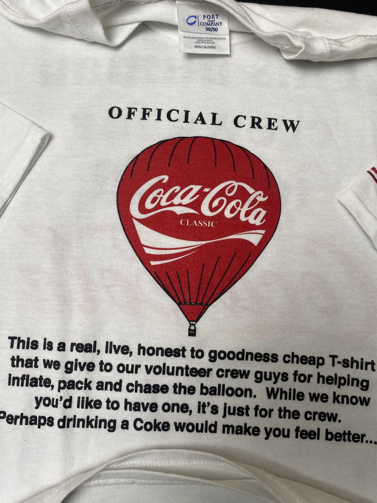 Other Vintage Coca Cola T-Shirt Size US XL / EU 56 / 4 - 4 Thumbnail
