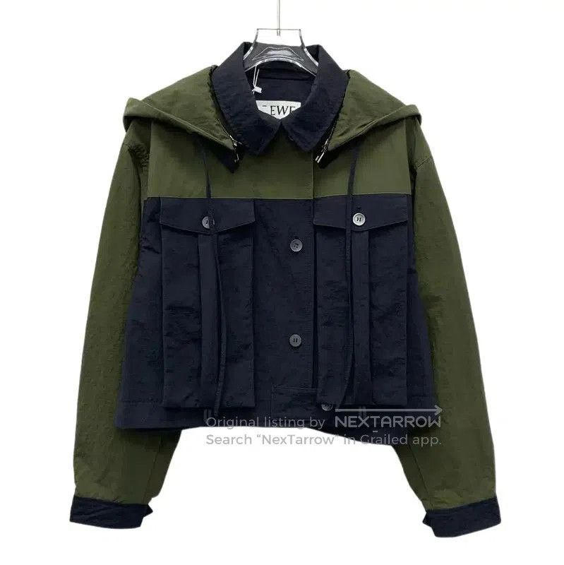 Loewe Loewe Color-Block Nylon Women's Jacket . Size XS / US 0-2 / IT 36-38 - 1 Thumbnail