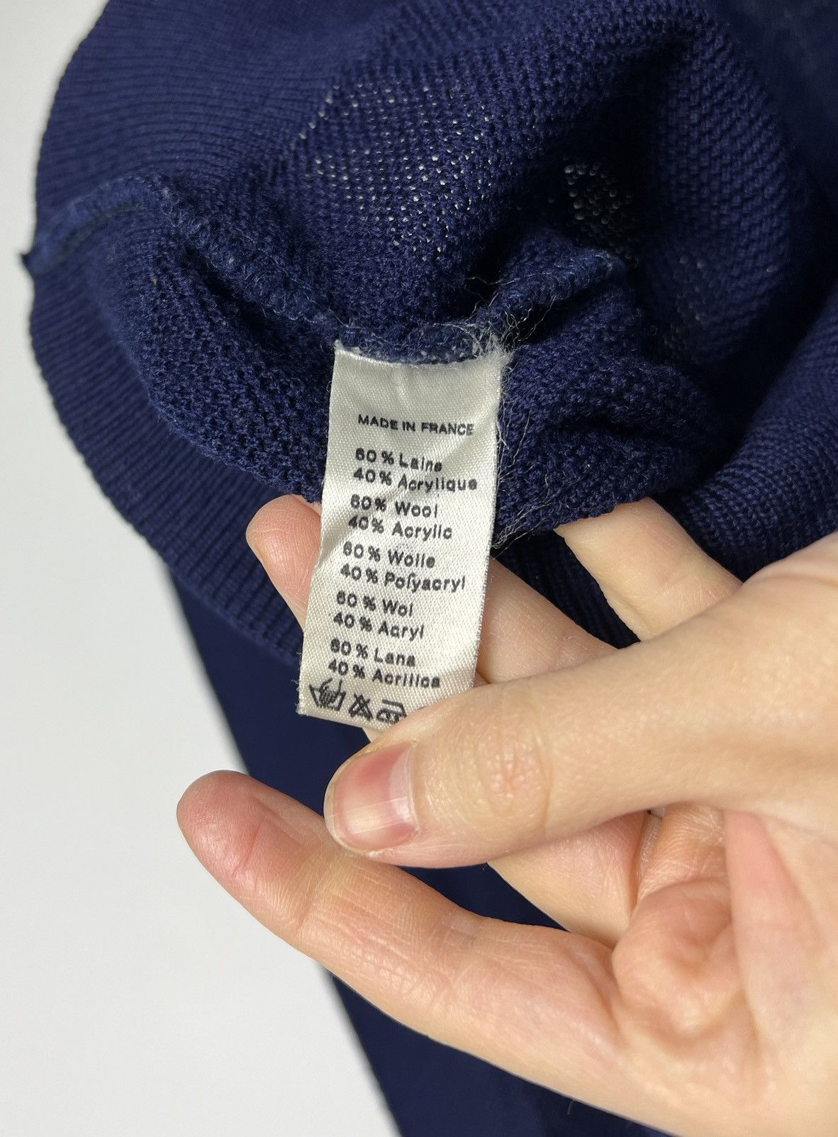 Lacoste × Vintage Sweater Lacoste vintage 90’s wool Size US L / EU 52-54 / 3 - 3 Thumbnail