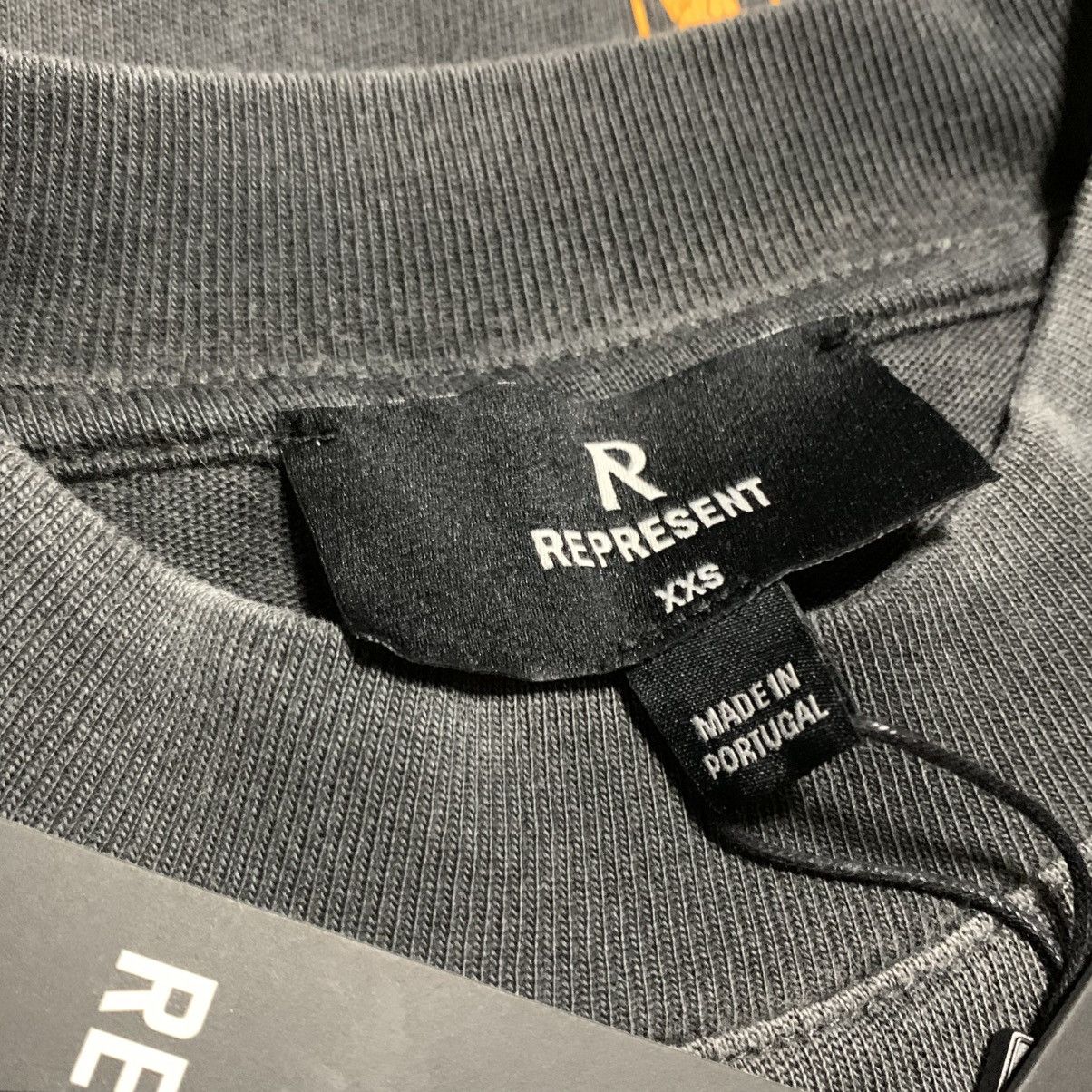 Represent Clo. Represent XXS Reborn Aged Black Tee Size US XXS / EU 40 - 5 Thumbnail
