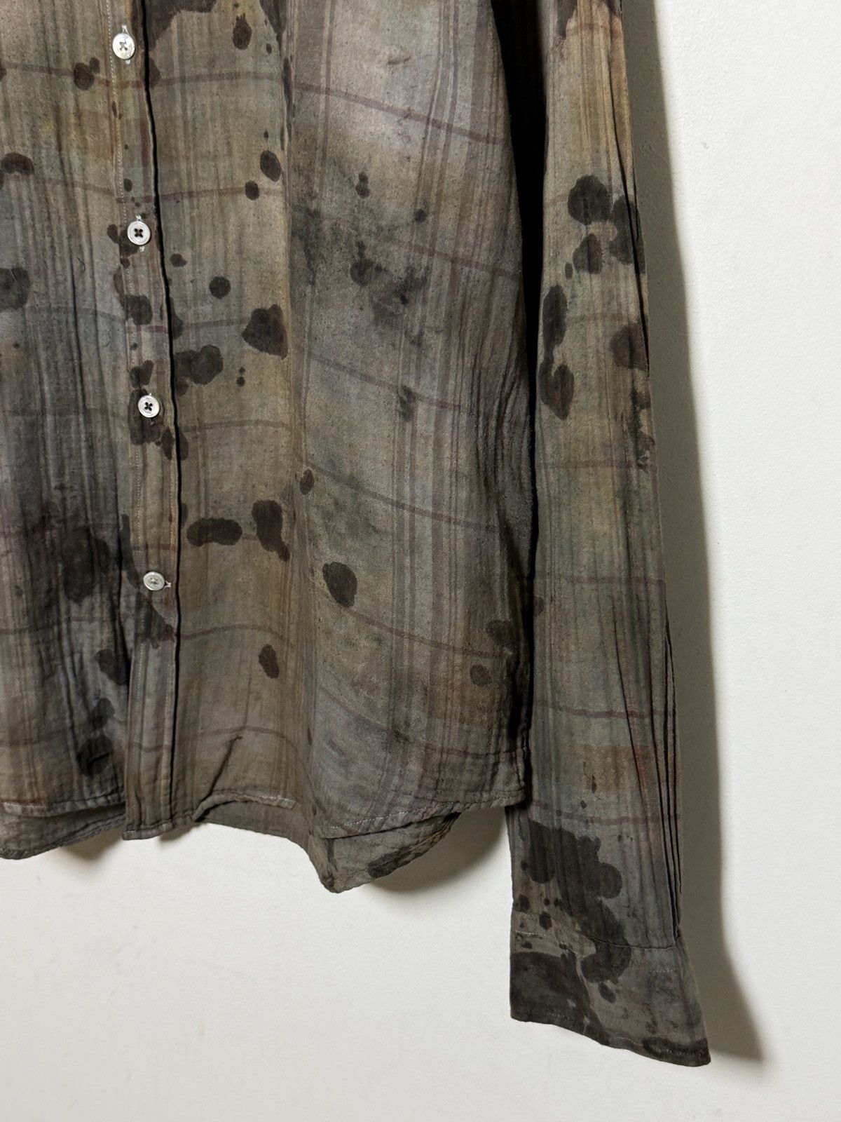 Acne Studios acne studios 1of1 dyed painters shirt Size US M / EU 48-50 / 2 - 4 Thumbnail