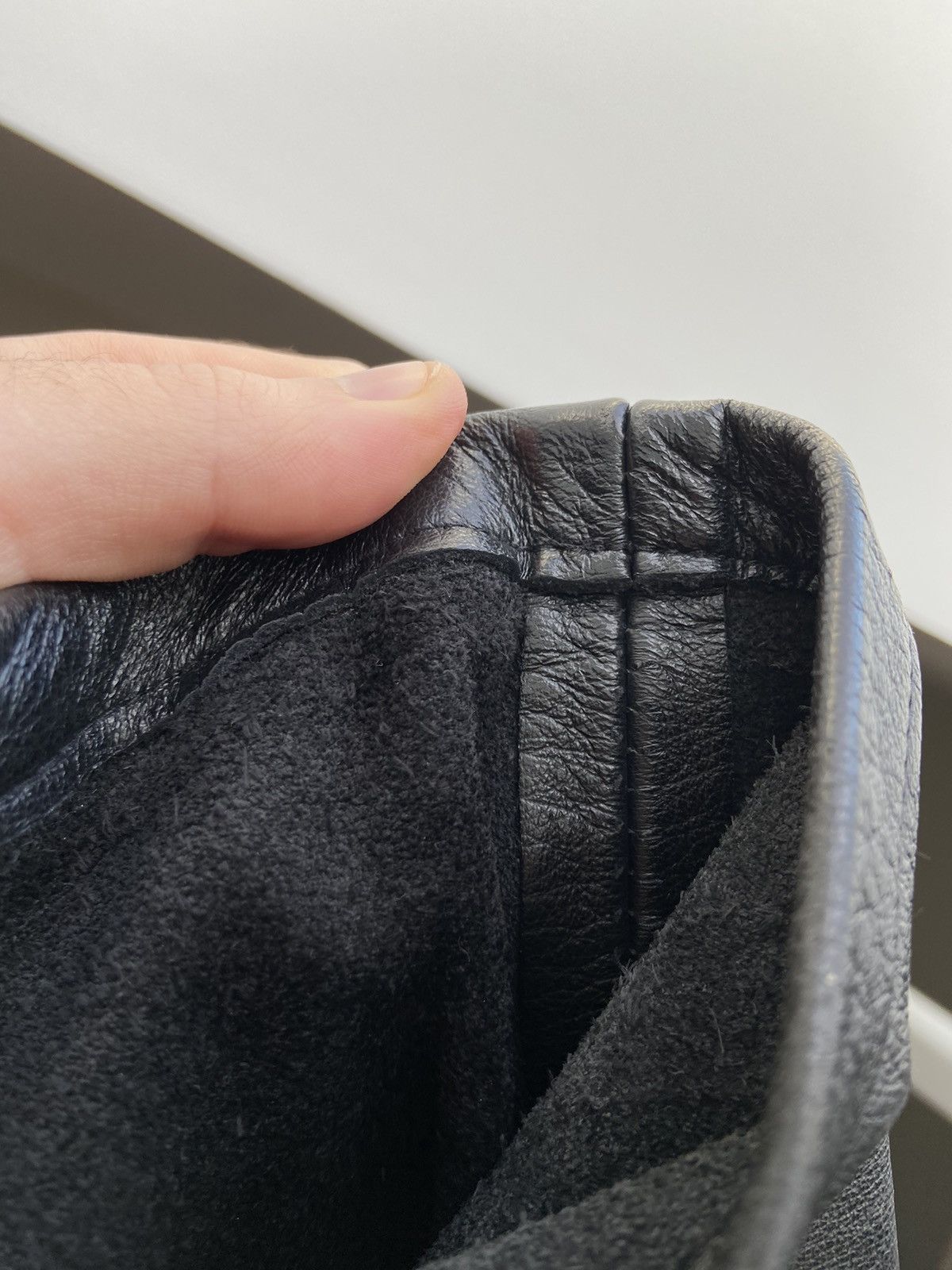 Genuine Leather × Levi's Vintage levis leather pants made in korea Size 27" / US 4 / IT 40 - 7 Thumbnail