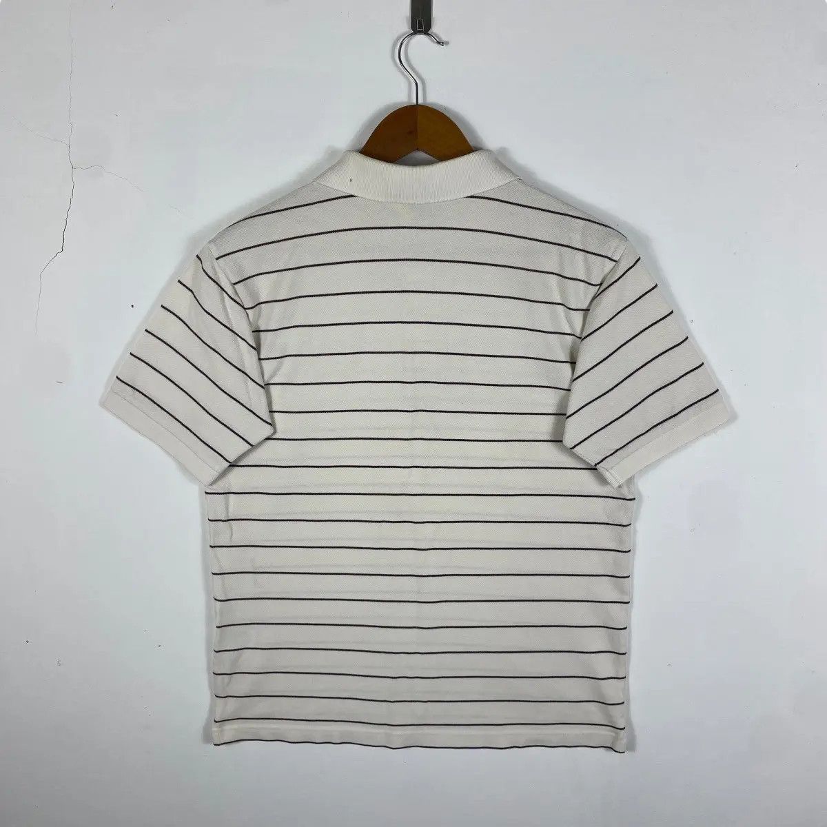 Keith Haring Vintage 00's KEITH HARING Basic Logo Striped Polo Shirt Size US M / EU 48-50 / 2 - 5 Thumbnail
