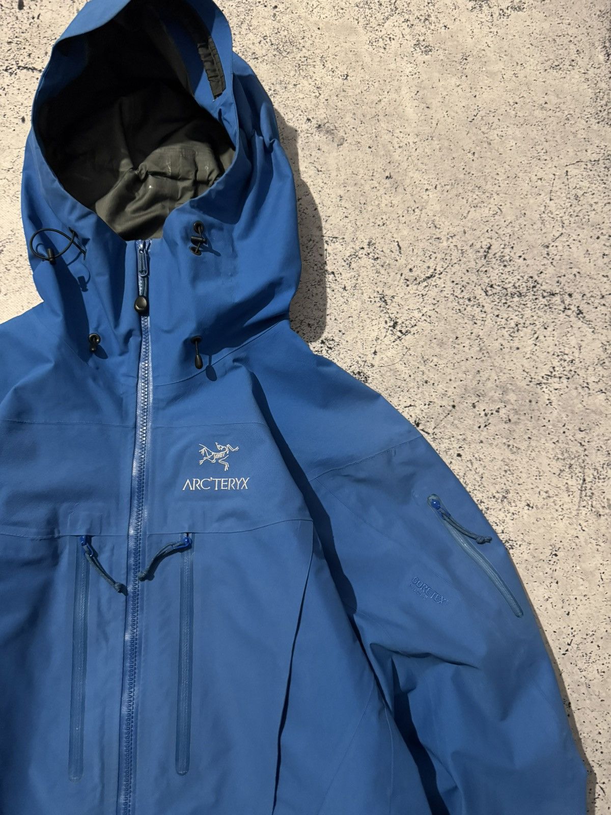 Arc'teryx Vintage Arcteryx Alpha SV Gore Tex Blue Jacket Size US L / EU 52-54 / 3 - 6 Thumbnail