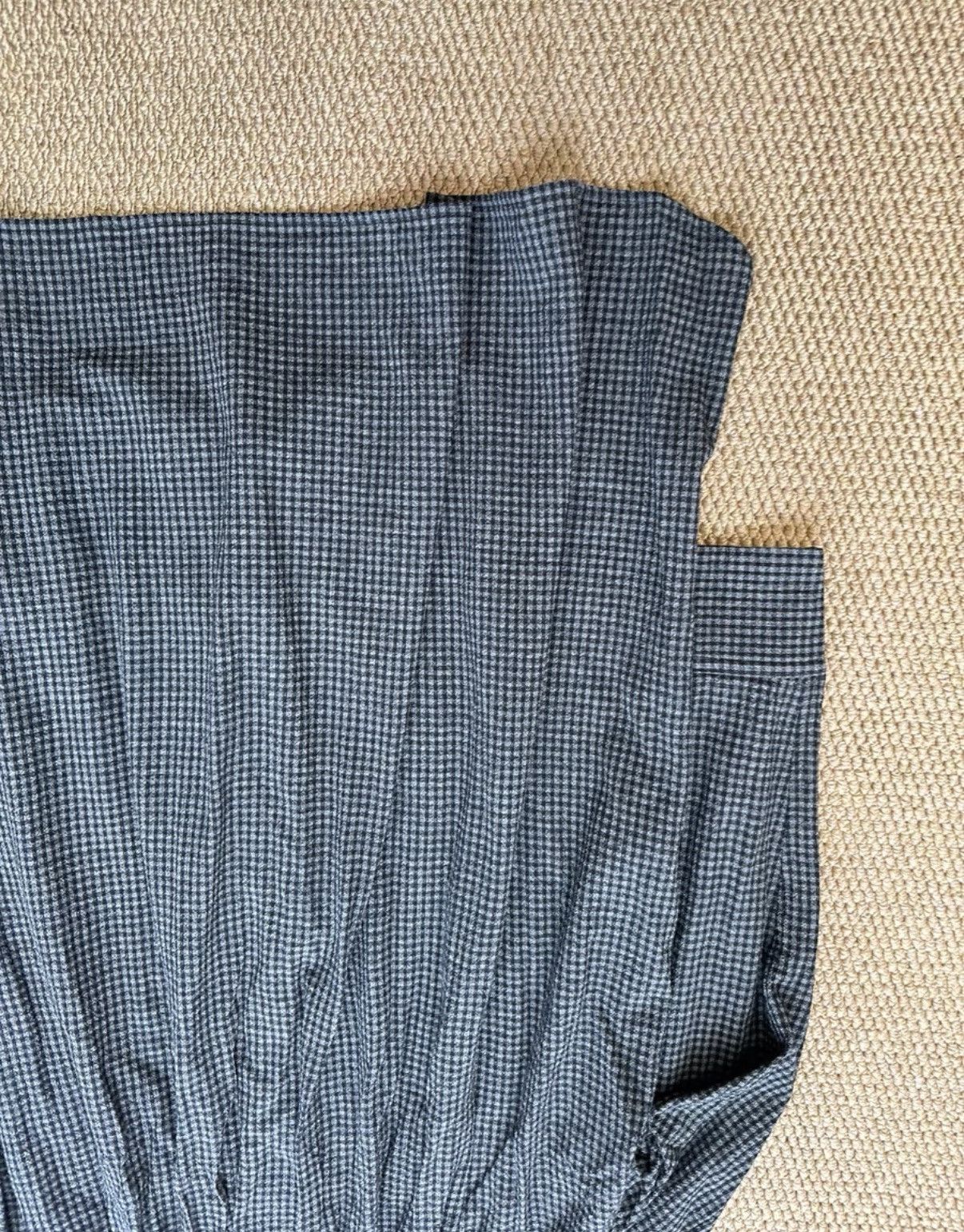 Omar Afridi Omar Afridi Omar Shirt Black & Grey Plaid Wool Shirt K23 Size US M / EU 48-50 / 2 - 7 Thumbnail