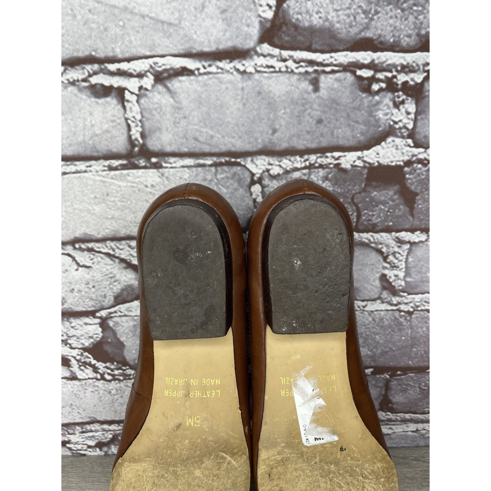 Other Cappagallo Brown Leather Wingtip Tassel Loafer Shoes Women S Size US 6 / IT 36 - 24 Thumbnail