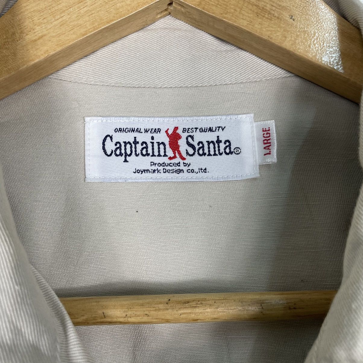 Cartoon Network × Japanese Brand × Vintage 💥VTG CAPTAIN SANTA WORKER LIGHT JACKET Size US L / EU 52-54 / 3 - 17 Thumbnail