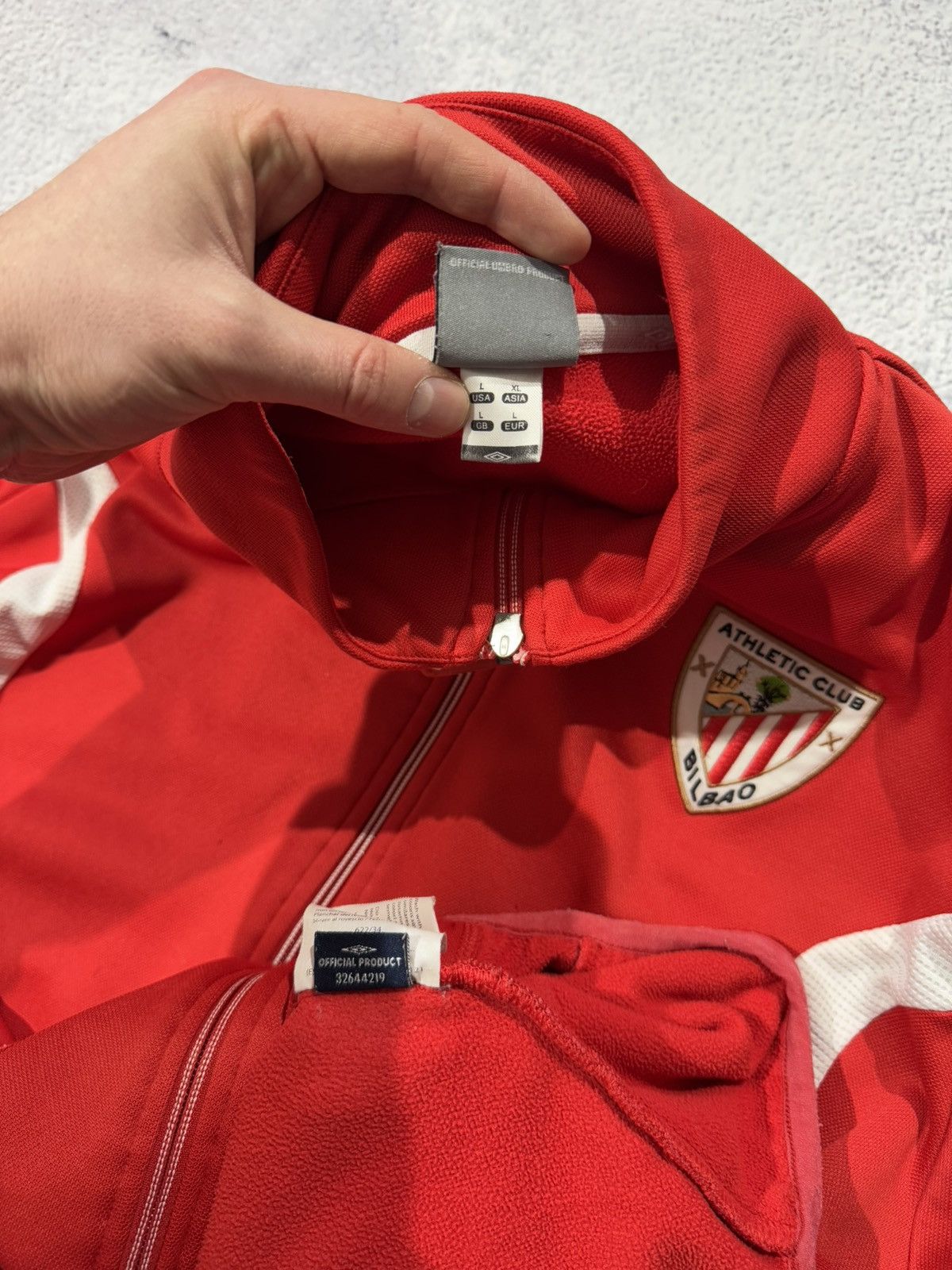 Vintage Vintage Athletic Bilbao track training jacket Umbro Men’s L Size US L / EU 52-54 / 3 - 11 Thumbnail
