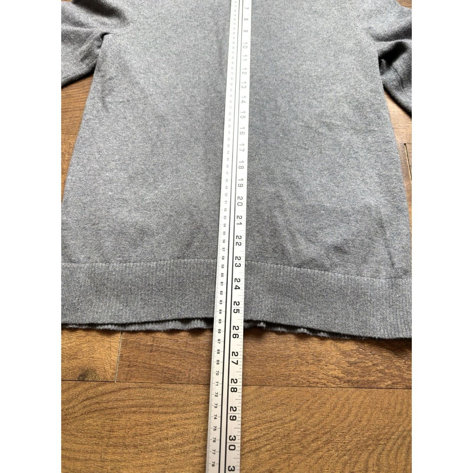 Abercrombie & Fitch VTG Abercrombie & Fitch Men’s Gray Letterman Cardigan Sweater M Y2K Size US M / EU 48-50 / 2 - 8 Thumbnail