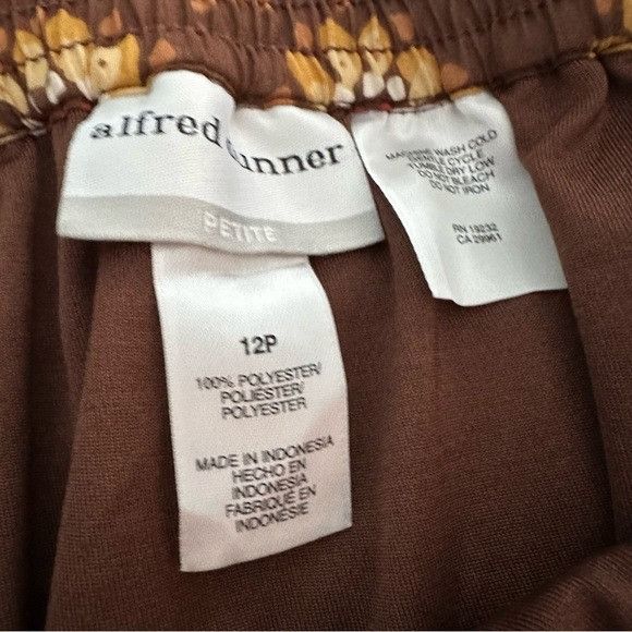 Vintage Vintage Alfred Dunner Pleated Midi Skirt Size 34" / US 12 / IT 48 - 6 Thumbnail