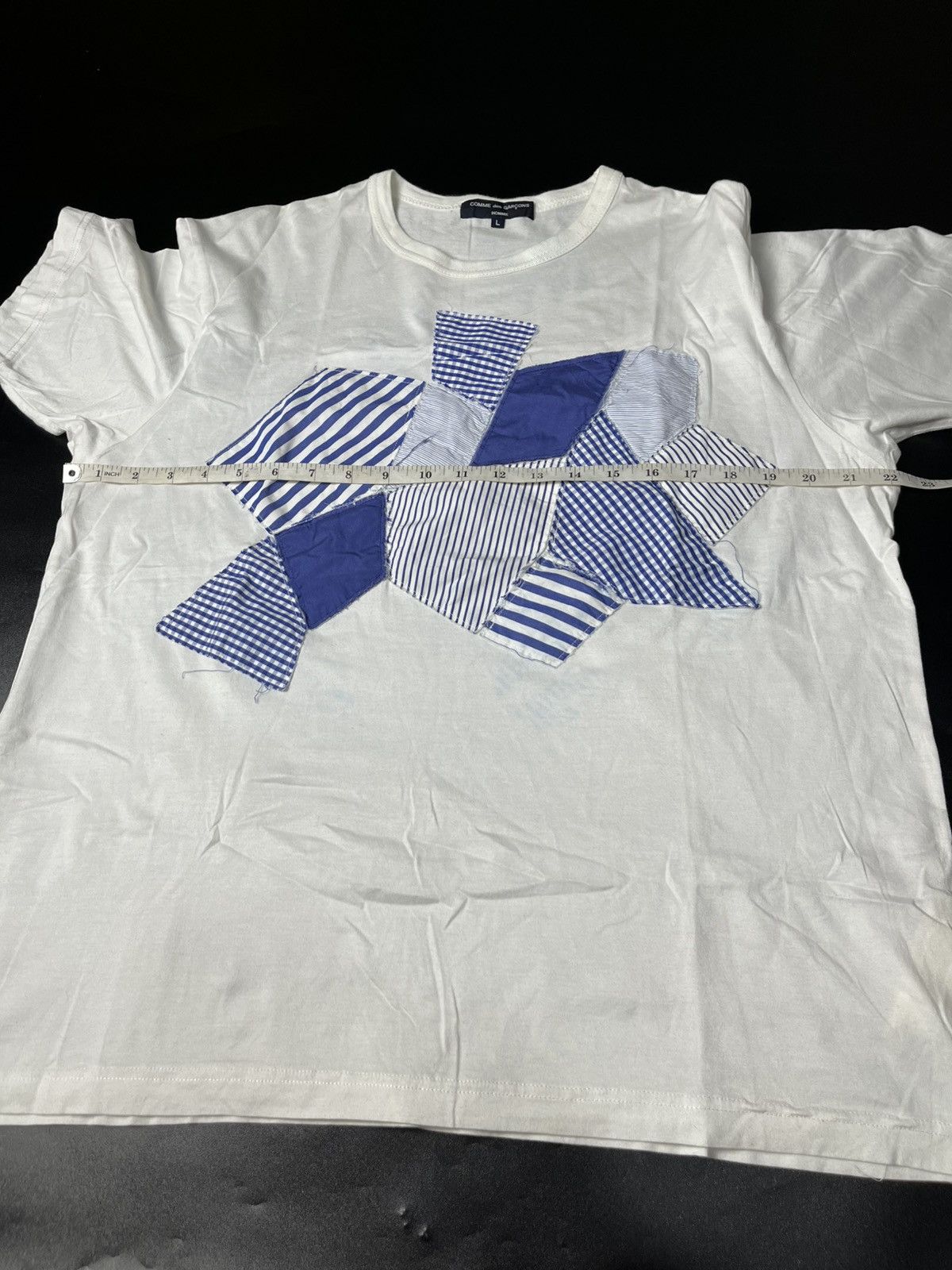 Comme des Garcons × Comme des Garcons Homme Plus × Japanese Brand Japanese Comme des Garcons Homme patchwork style Size US L / EU 52-54 / 3 - 6 Thumbnail