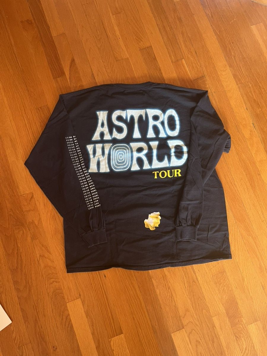 Travis Scott Travis Scott Astroworld Long Sleeve Merch Shirt Size US L / EU 52-54 / 3 - 7 Thumbnail