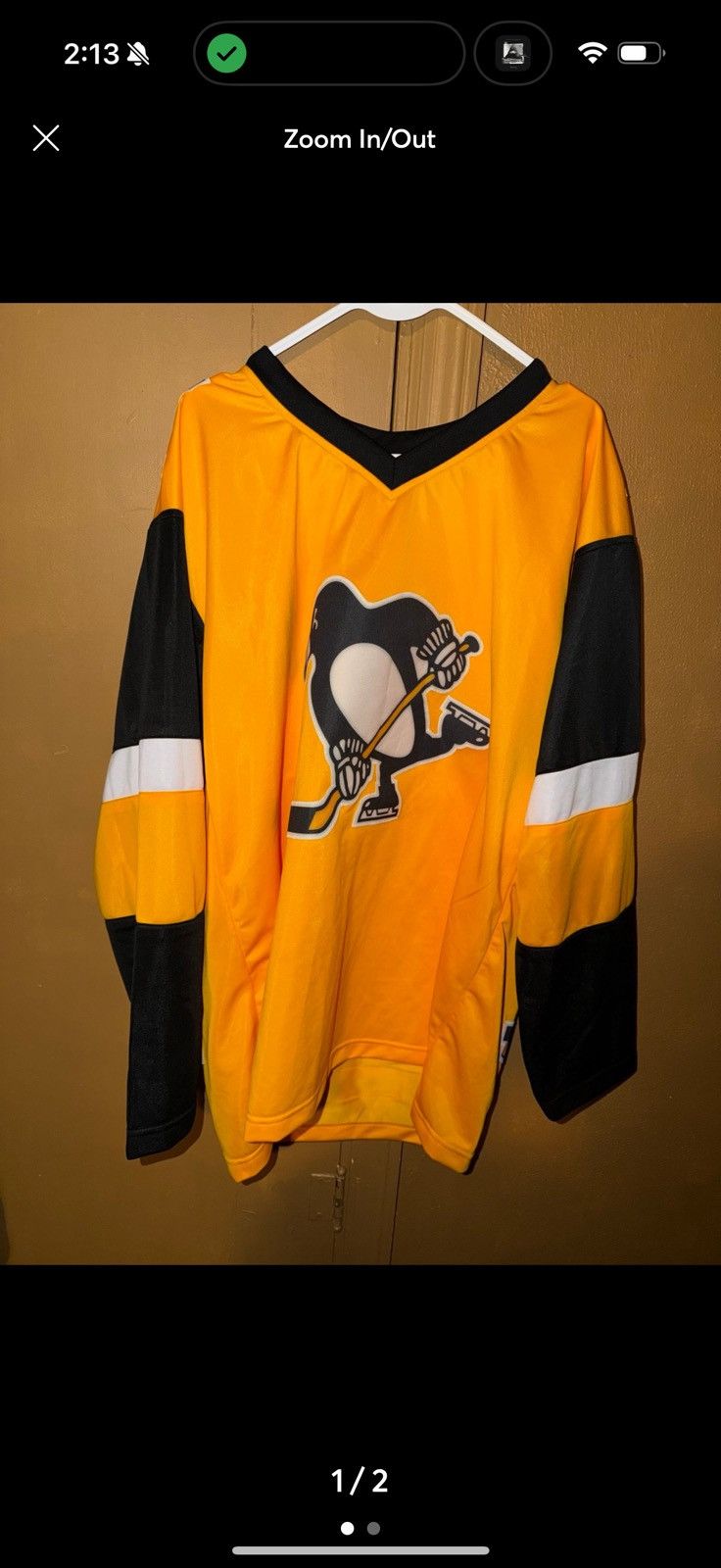 NHL NHL Clubhouse Cards Exclusive Edition Penguins Rust Jersey Size US XL / EU 56 / 4 - 1 Thumbnail