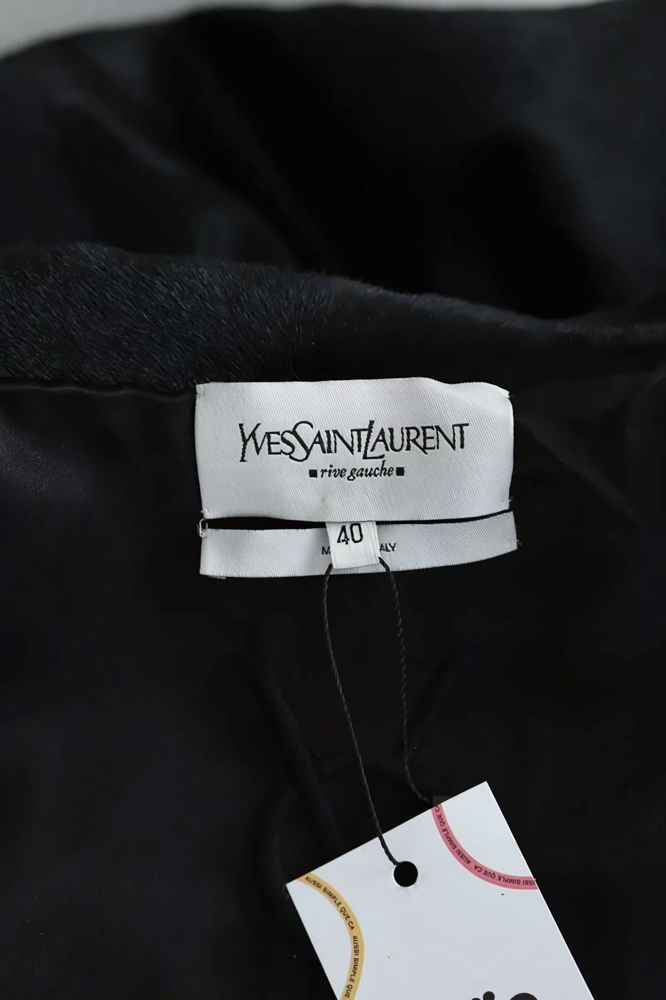 Yves Saint Laurent RIVE GAUCHE PONY HAIR LEATHER COAT BY TOM FORD Size M / US 6-8 / IT 42-44 - 3 Thumbnail