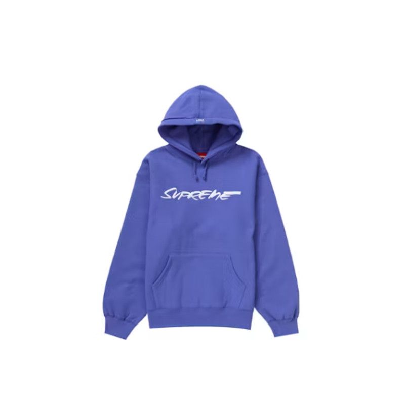 image of Supreme Futura Hooded Sweatshirt Violet Size XL in Purple, Men's