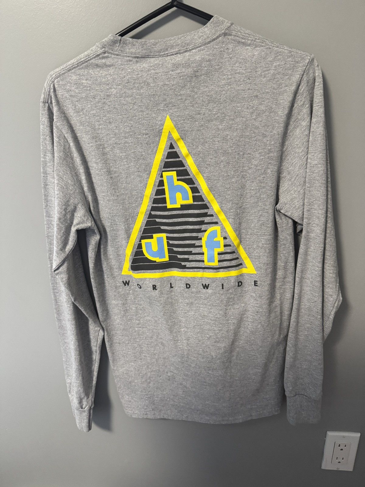 Huf Long sleeve street wear skating grey tee HUF brand Size US S / EU 44-46 / 1 - 3 Thumbnail