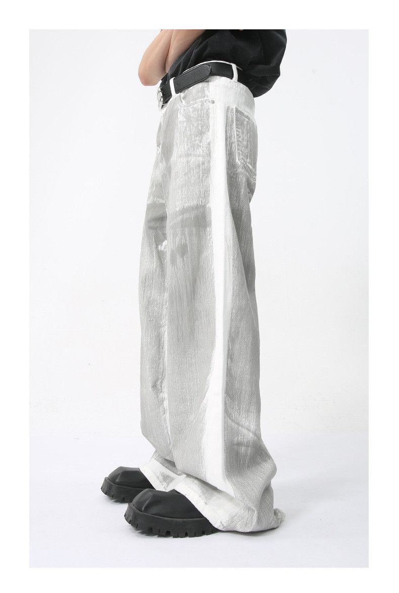 Japanese Brand × Jean Street trend tie-dye jeans casual Size US 32 / EU 48 - 5 Thumbnail