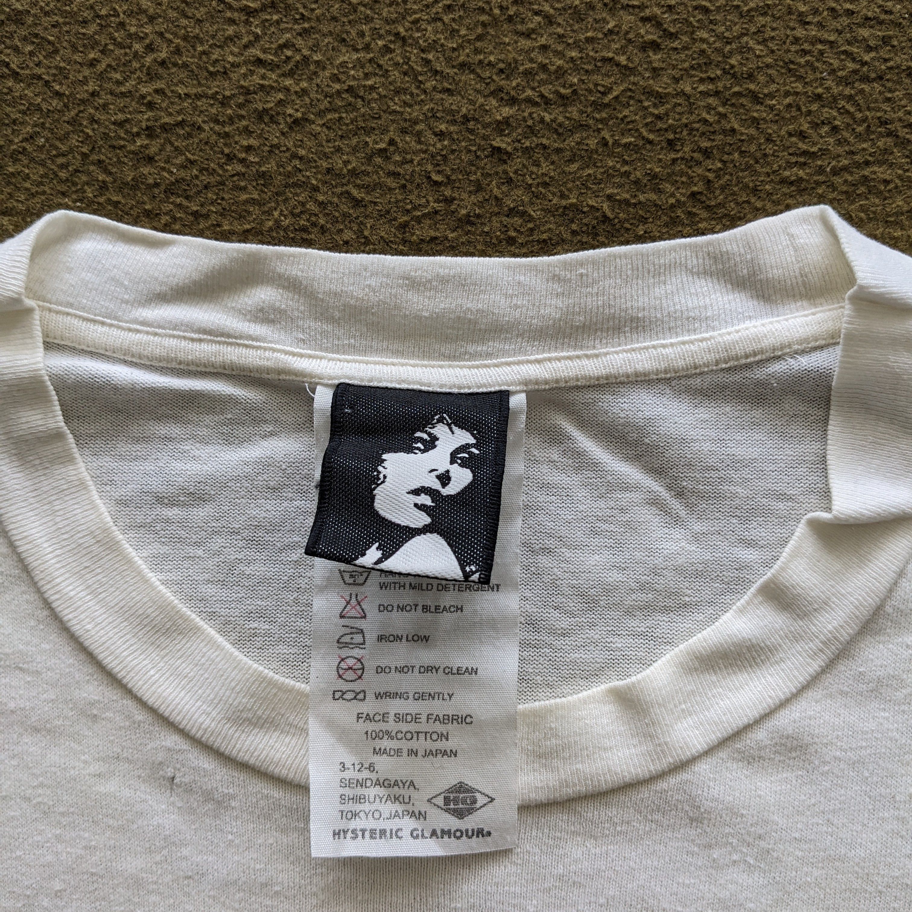 Vintage Vintage 90's HYSTERIC GLAMOUR Japanese Brand T-shirt Size US M / EU 48-50 / 2 - 6 Thumbnail