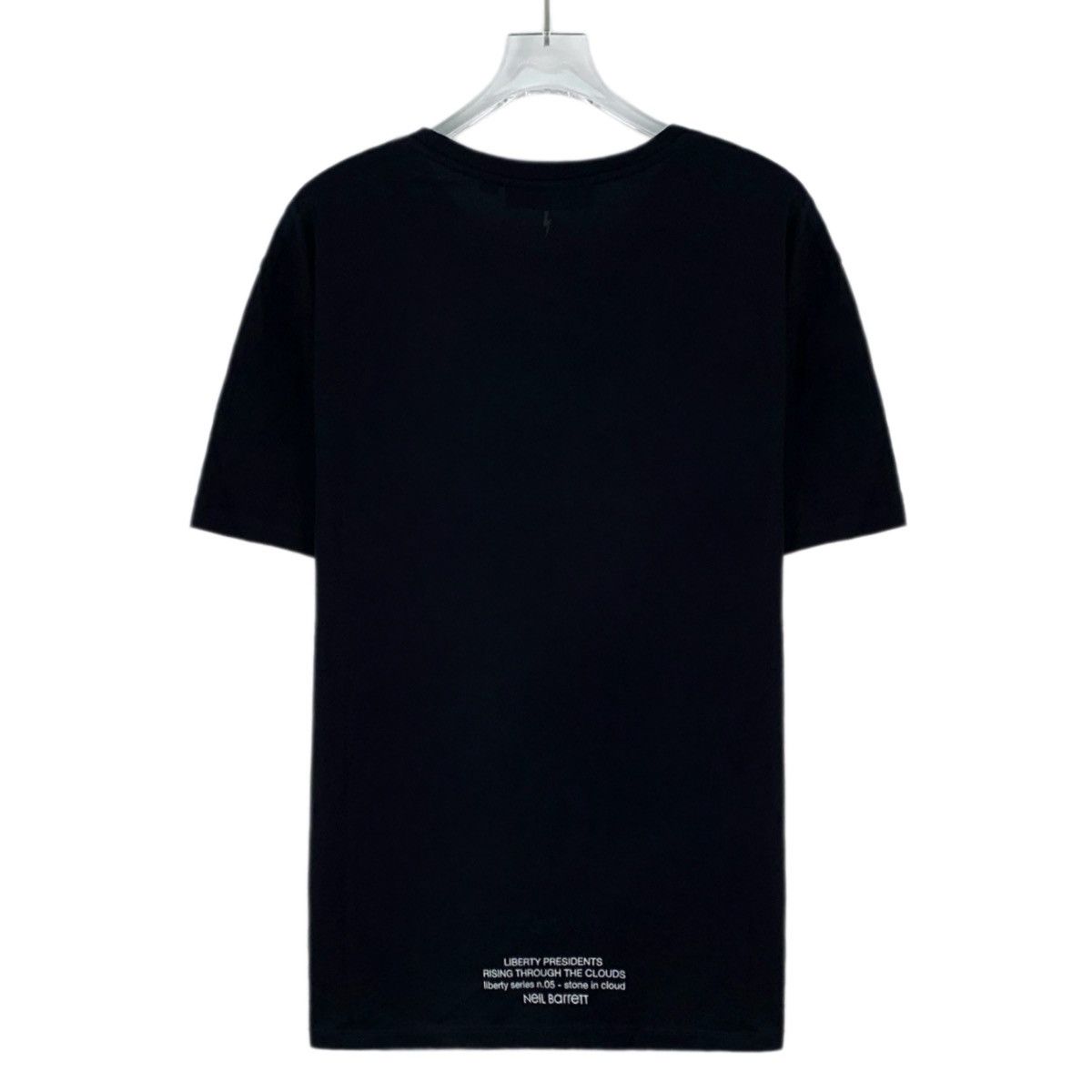 Neil Barrett Neil Barrett Black Statue of Liberty Print T-shirt K26WX Size US M / EU 48-50 / 2 - 2 Thumbnail