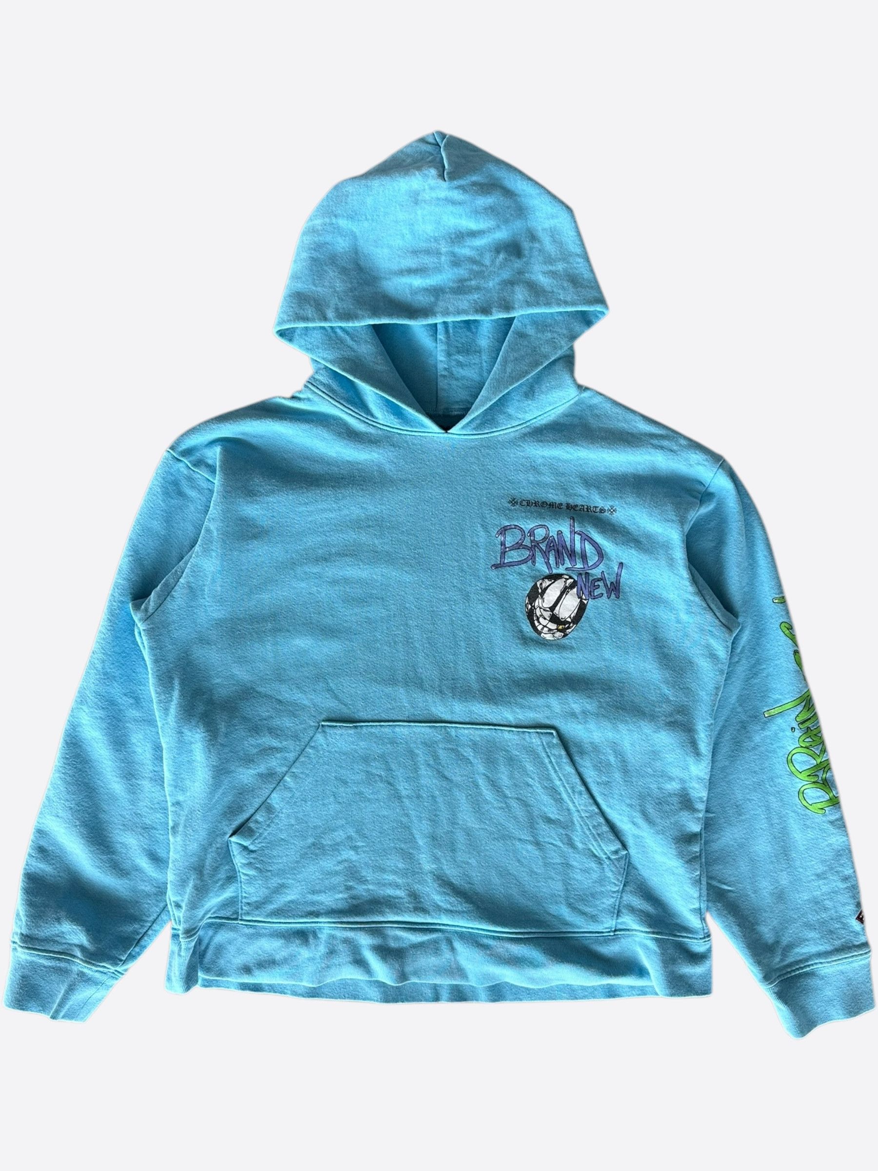 Chrome Hearts Matty Boy Blue Brand New Hoodie