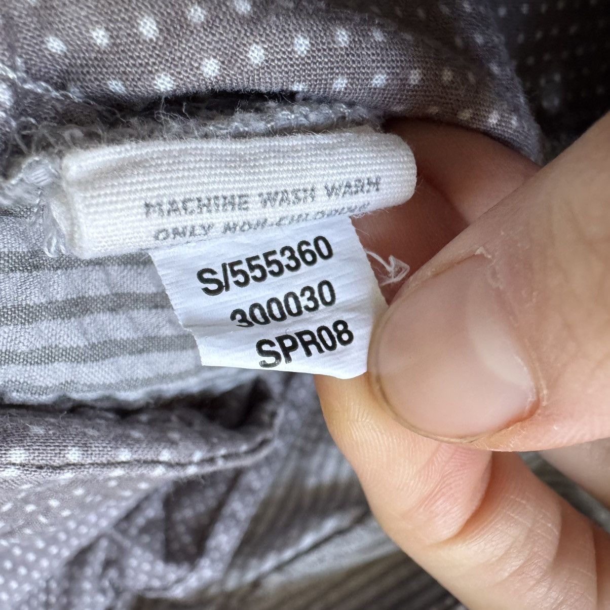 Old Navy Vintage Old Navy Grey Straight Seersucker Pant Trousers Size US 30 / EU 46 - 7 Thumbnail