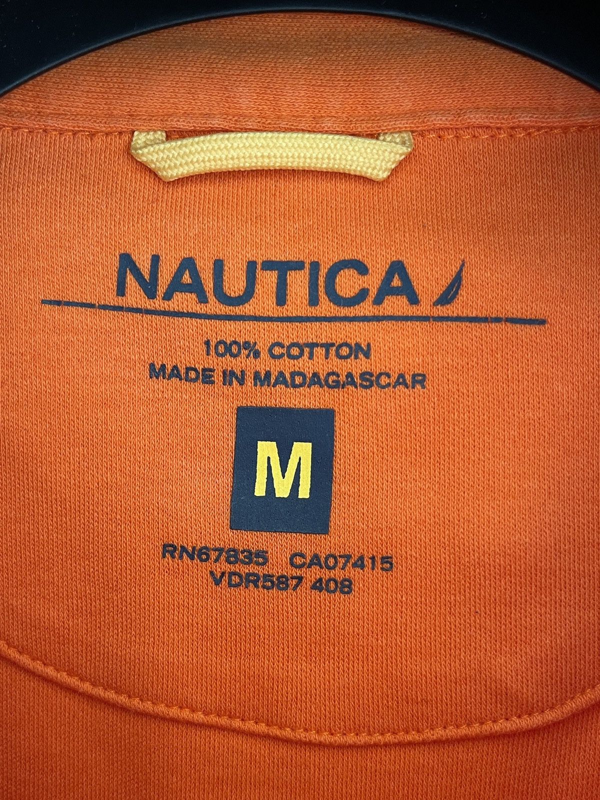 Nautica Nautica Classic Polo Shirt - Vibrant Orange Size US M / EU 48-50 / 2 - 6 Thumbnail