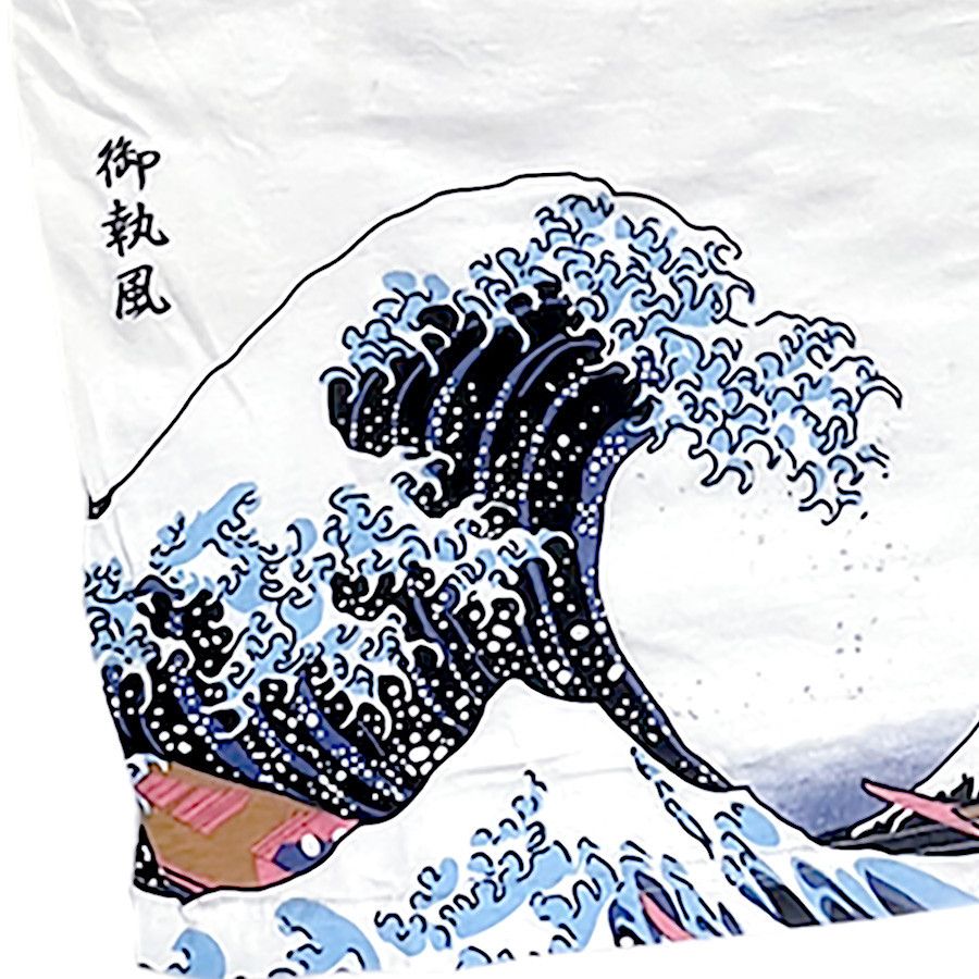 Other Woodblock Print Wave Vintage T-Shirt from Japan Size US S / EU 44-46 / 1 - 3 Thumbnail