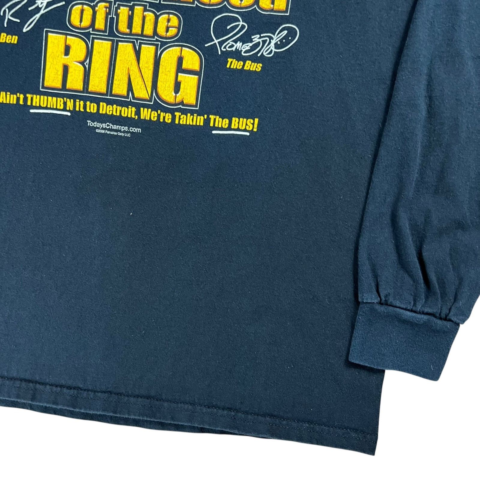 Gildan × NFL × Vintage Vintage 2006 Pittsburgh Steelers Big Ben Bettis long sleeve Size US L / EU 52-54 / 3 - 3 Thumbnail