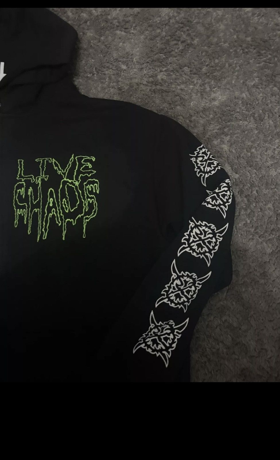 Ken Carson Ken Carson Europe exclusive tour Merch a great chaos tour Size US XXL / EU 58 / 5 - 3 Thumbnail