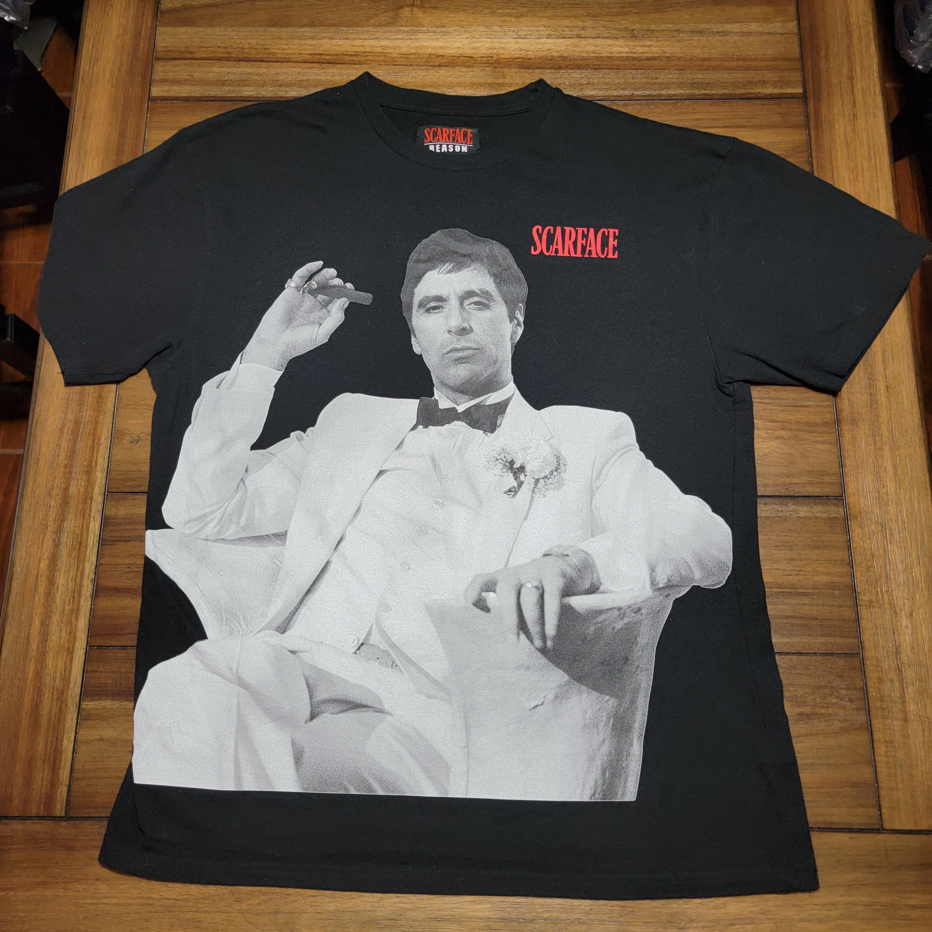 Other Scarface Reason SS Unisex Tee Tony Montana (Al Pacino) - XL Size US XL / EU 56 / 4 - 1 Thumbnail