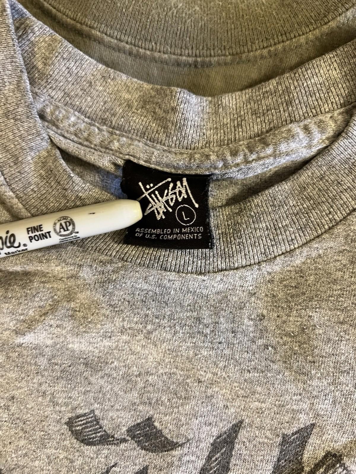 Stussy 2006 Stussy X Mode 2 World Tour Graffiti Script T-shirt Size US L / EU 52-54 / 3 - 8 Thumbnail