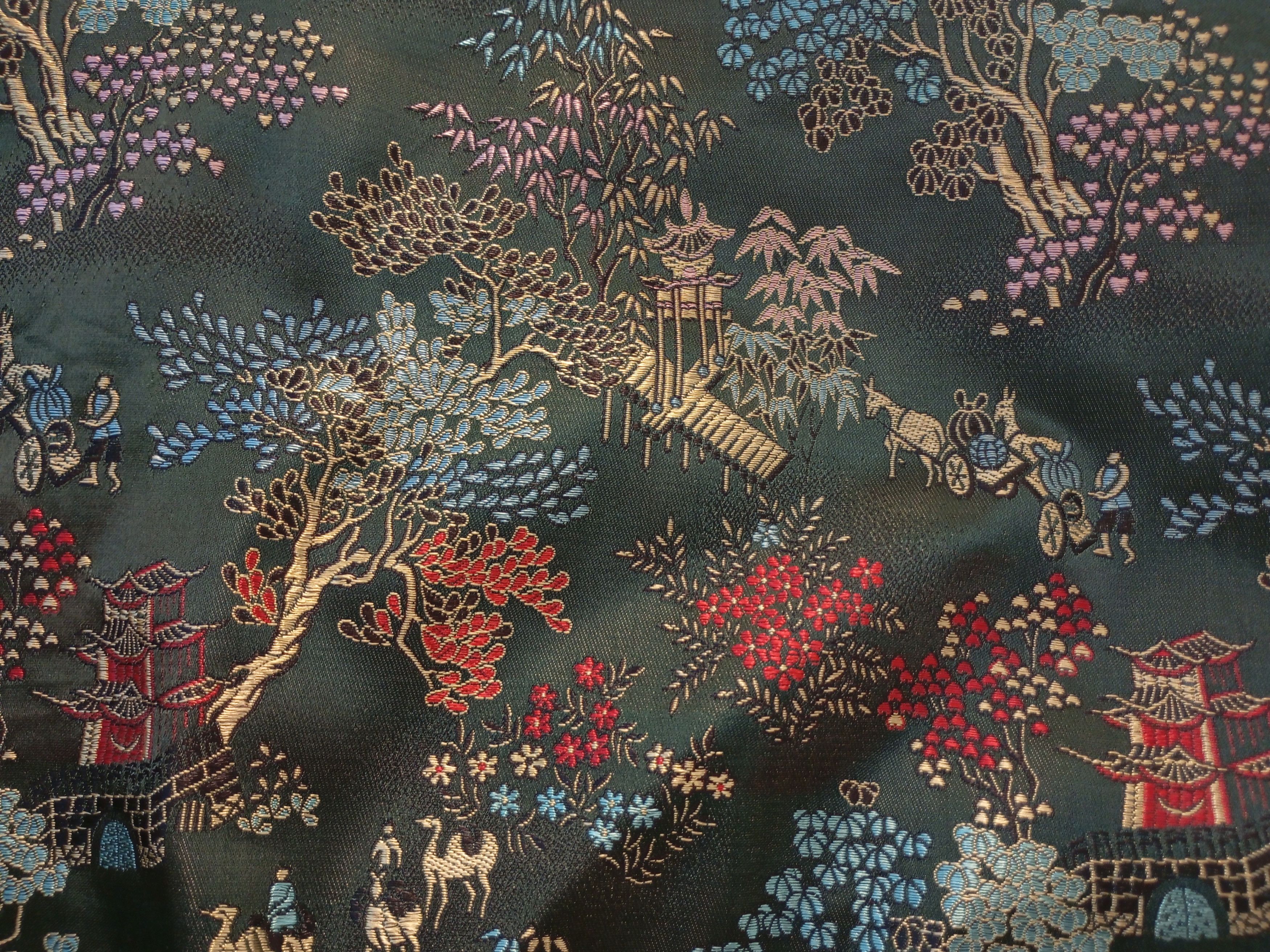 Japanese Brand Japanese embroidery Tablecloth Home Deco Japan Cotton Size ONE SIZE - 3 Thumbnail