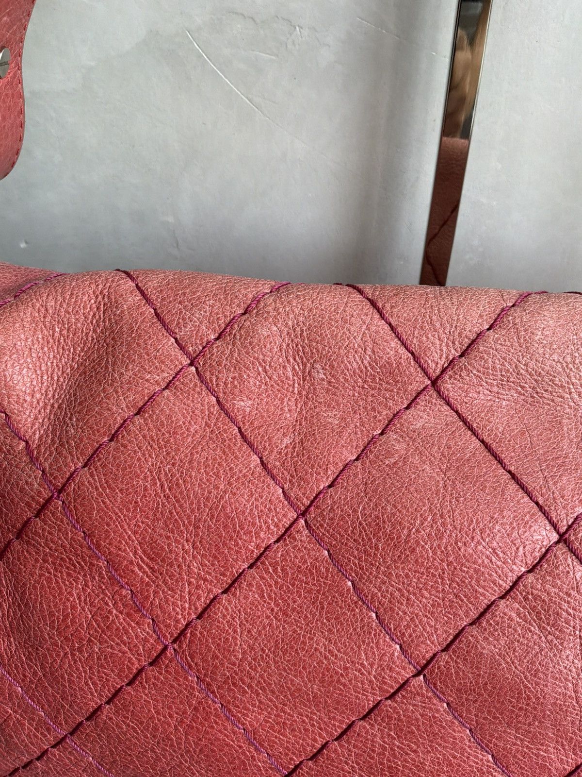 Chanel Chanel - On The Road - Quilted Lambskin Flap Shoulder Bag Size ONE SIZE - 10 Thumbnail