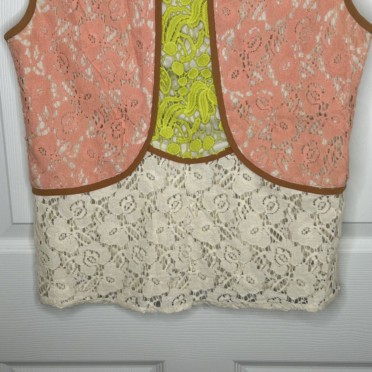 Other Champagne & Strawberry Lace Tank Size M Size M / US 6-8 / IT 42-44 - 6 Thumbnail