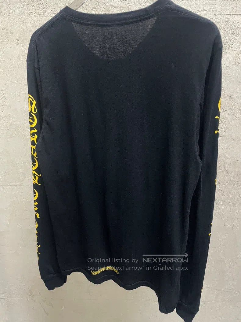 Chrome Hearts CHROME HEARTS Size S Black yellow sword Sanskrit long sleev Size US S / EU 44-46 / 1 - 4 Thumbnail