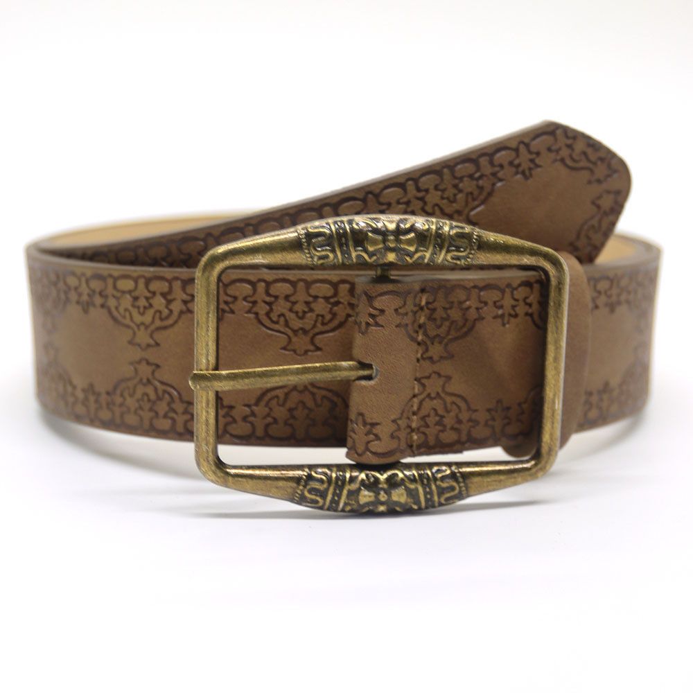 Japanese Brand × Vintage Classic carved buckle belt Size ONE SIZE - 1 Thumbnail