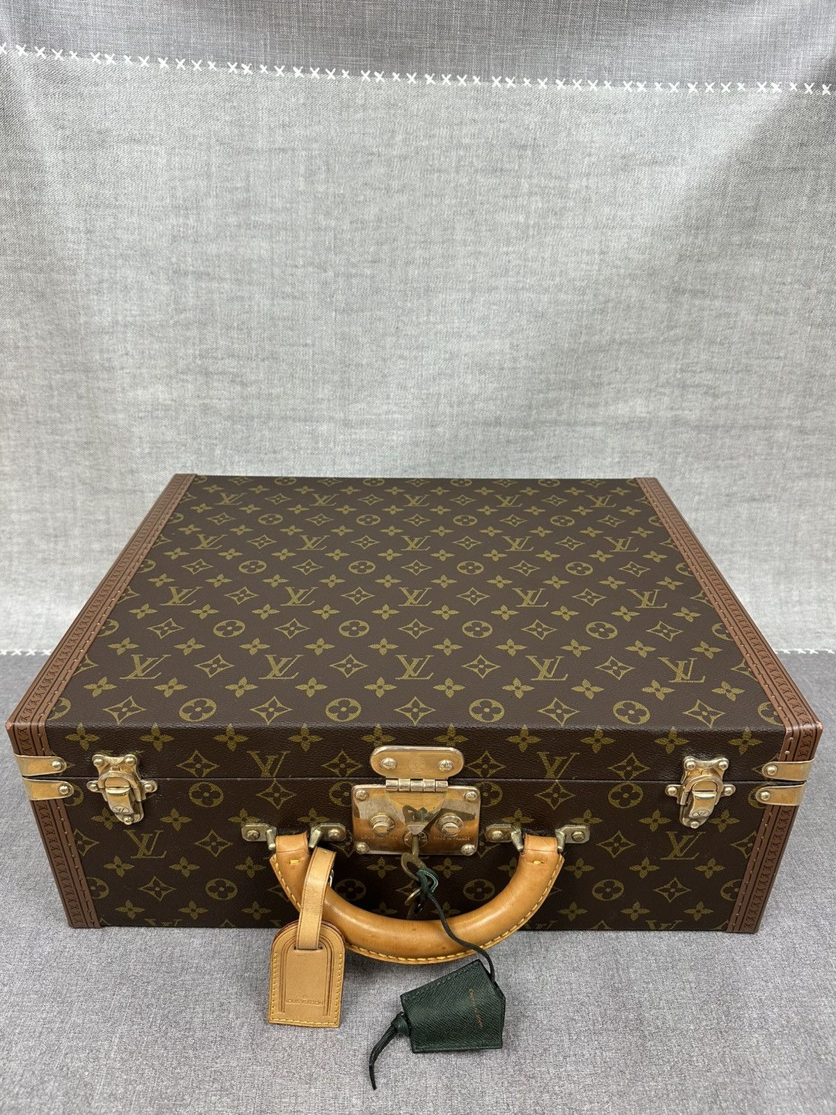 Louis Vuitton Louis Vuitton President Monogram Briefcase Trunk Vintage Size ONE SIZE - 2 Thumbnail