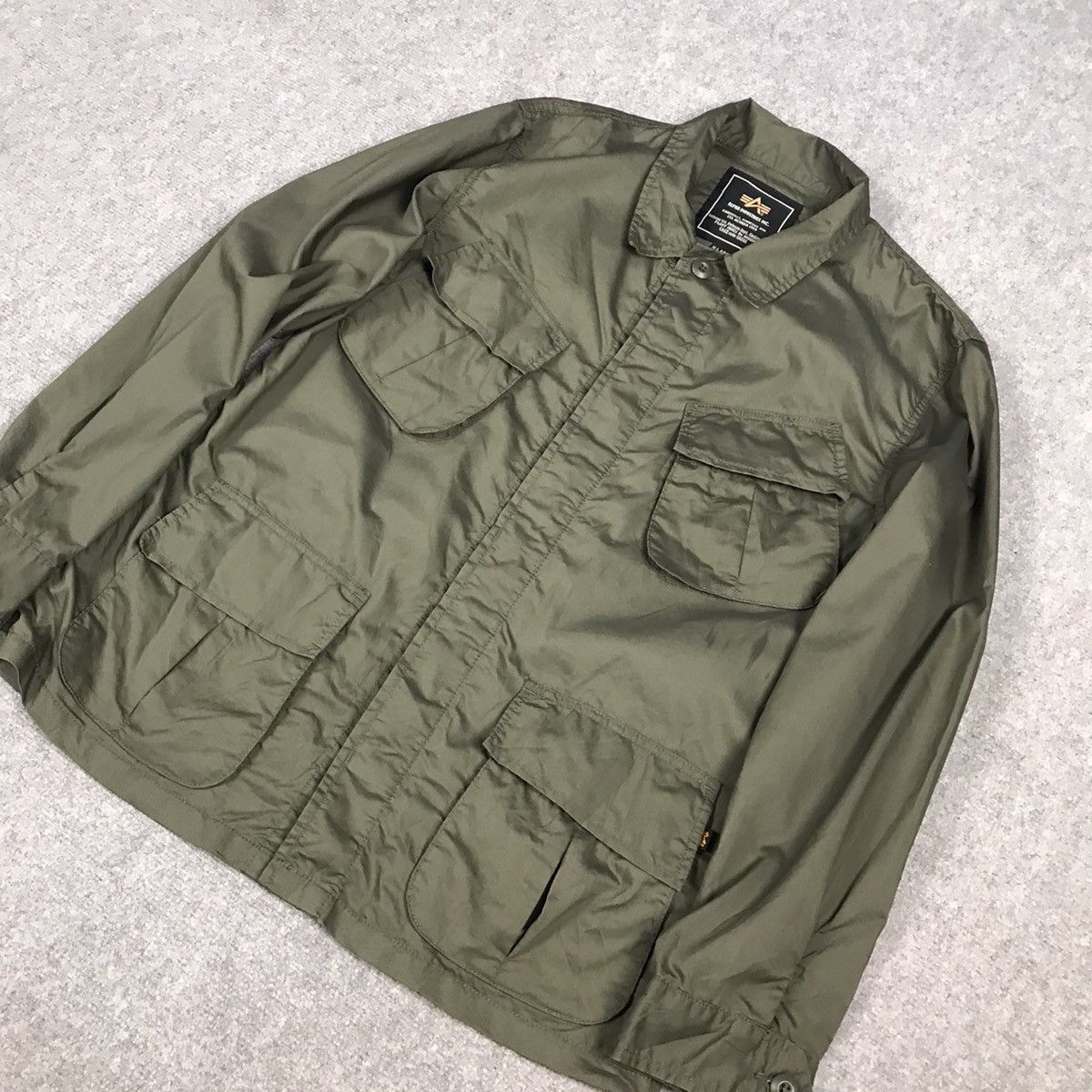 Alpha Industries ALPHA INDUSTRIES OG107 STYLE BUTTON JACKET Size US L / EU 52-54 / 3 - 4 Thumbnail