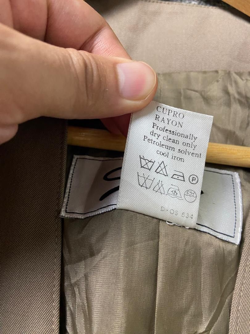 Japanese Brand Vintage GENY Collarless Blazer with Buttons (202) Size XS / US 0-2 / IT 36-38 - 5 Thumbnail