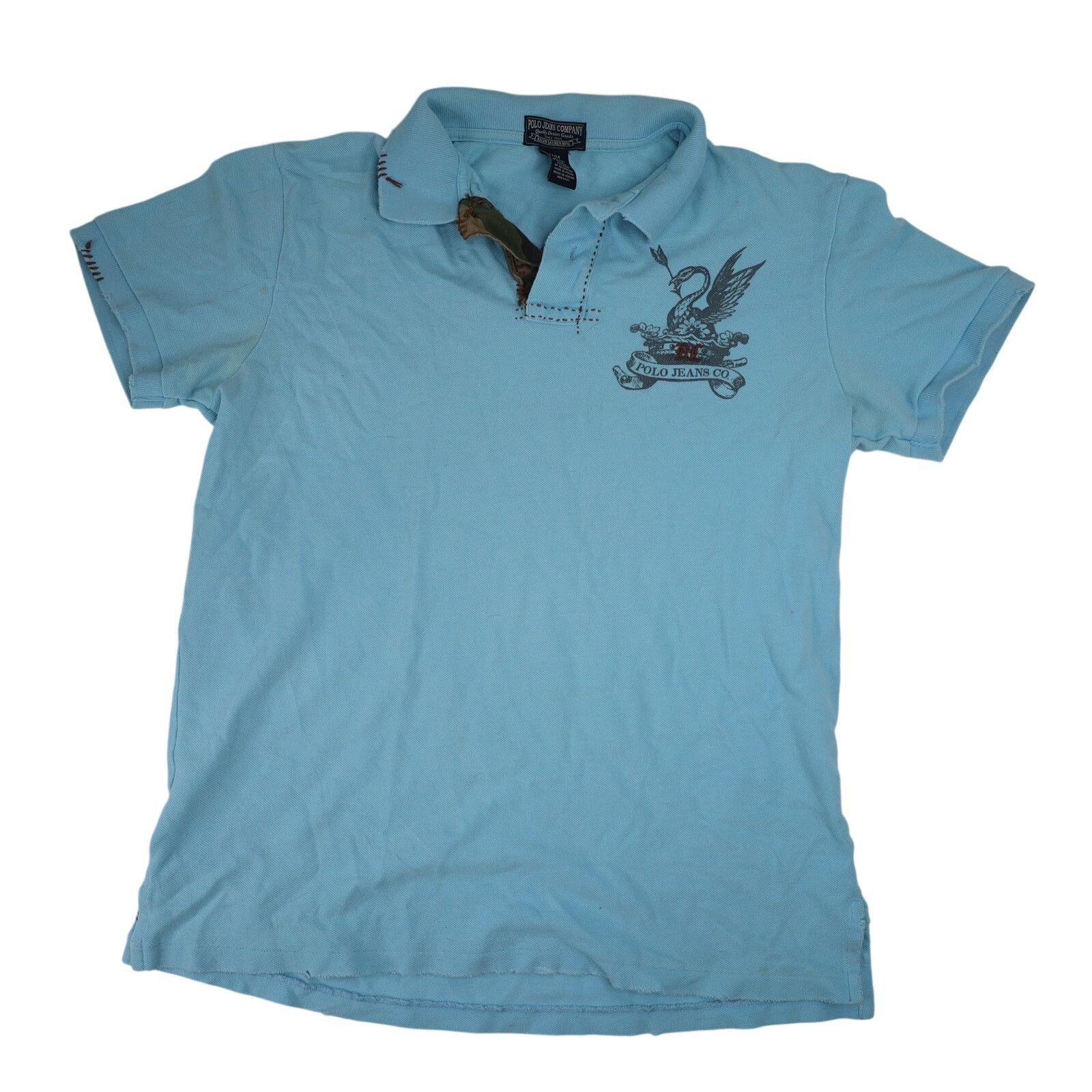 Polo Ralph Lauren Vintage Polo Jeans Co Ralph Laure Unique Crest Polo Shirts Size US M / EU 48-50 / 2 - 1 Thumbnail