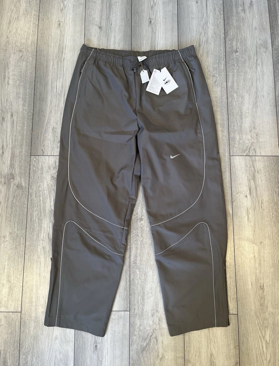Corteiz × Nike Nike x Corteiz Gully Grey NRG Track Pants - Size L