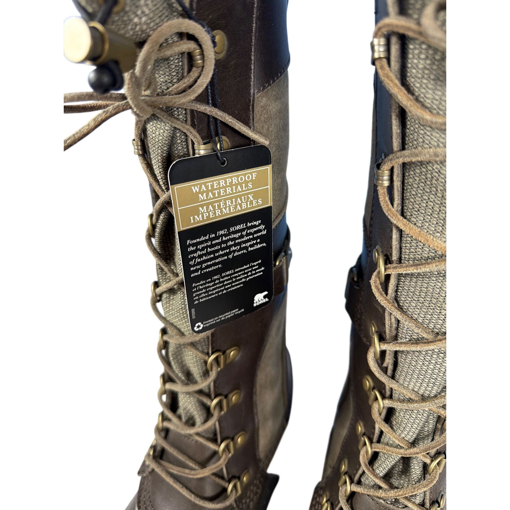 SOREL NWT Sorel W's 11 Conquest Carly Tall Waterproof Winter Boots Size US 11 / IT 41 - 9 Thumbnail