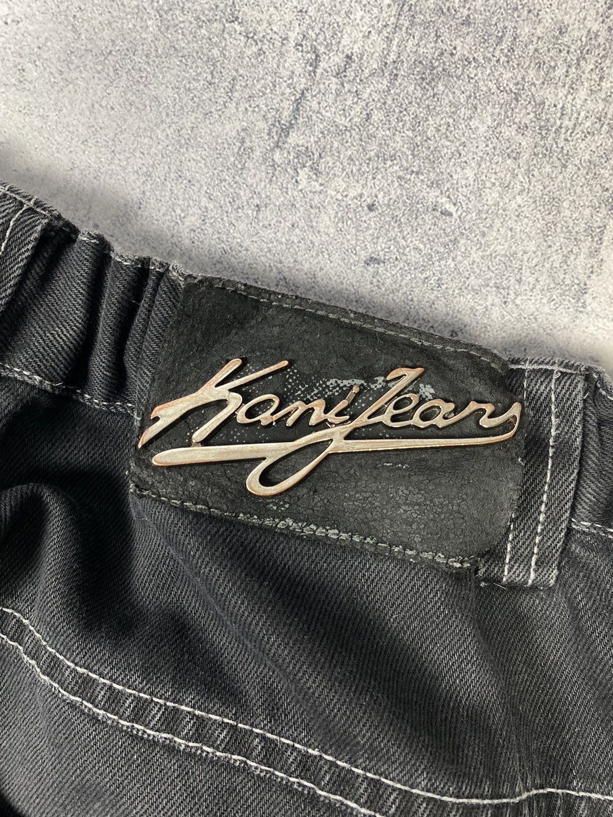 Karl Kani × Vintage Karl Kani Jeans Baggy Denim Vintage Y2K Style Hip Hop SK8 Size US 36 / EU 52 - 5 Thumbnail