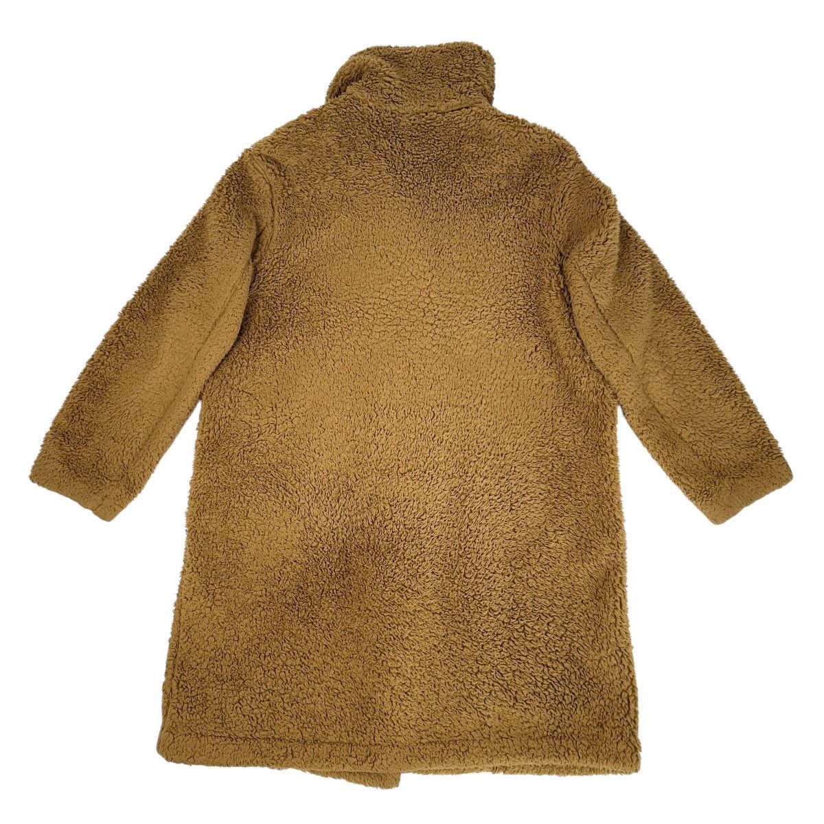 Uniqlo UNIQLO Womens XL Pile-Lined Fleece Brown Tailored Teddy Coat Size XL / US 12-14 / IT 48-50 - 3 Thumbnail