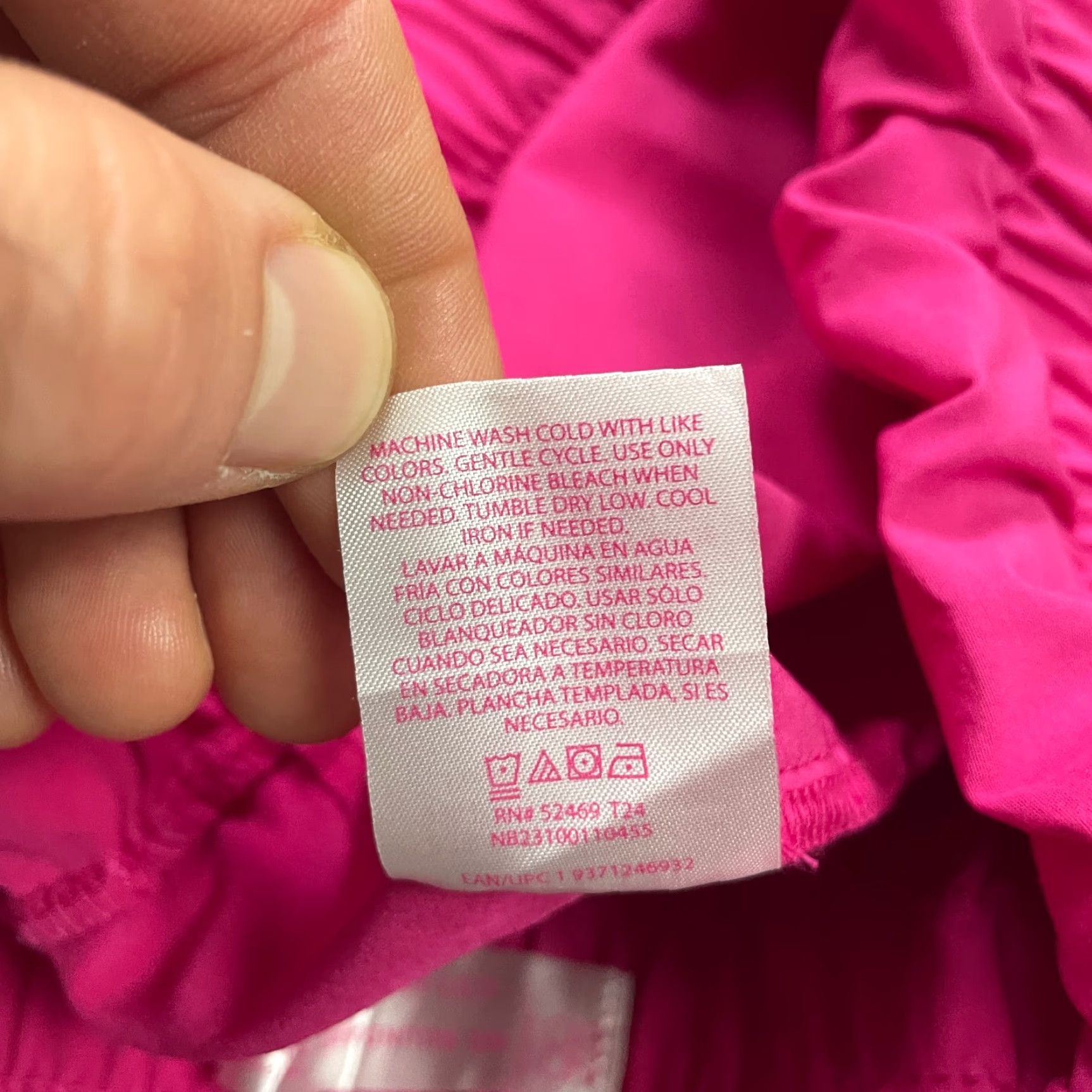 Vintage No Boundaries Active Shorts Juniors L Pink 32x2 Elastic Waist Breathable Lightweight Athletic Running Gym Short Size 32" / US 10 / IT 46 - 4 Thumbnail