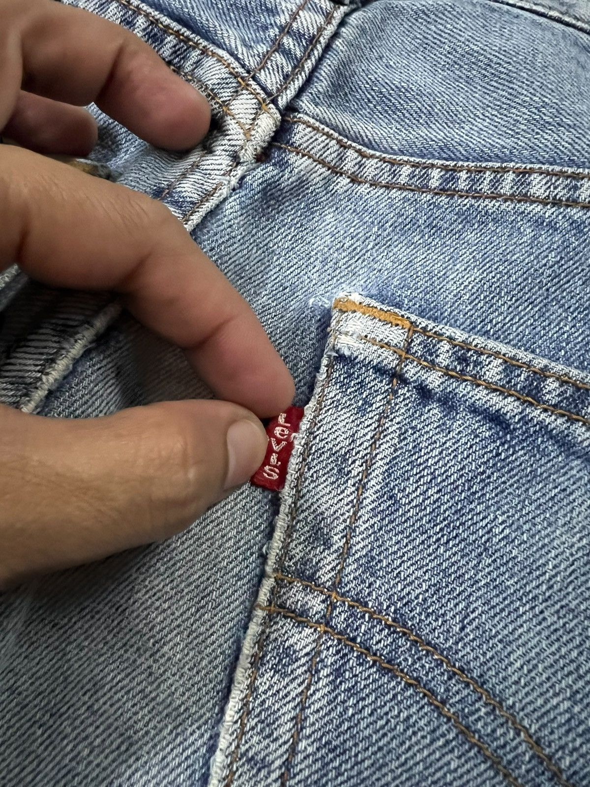 Levi's Vintage y2k Levis 508 Washed Jean Very Rare Size US 34 / EU 50 - 14 Thumbnail