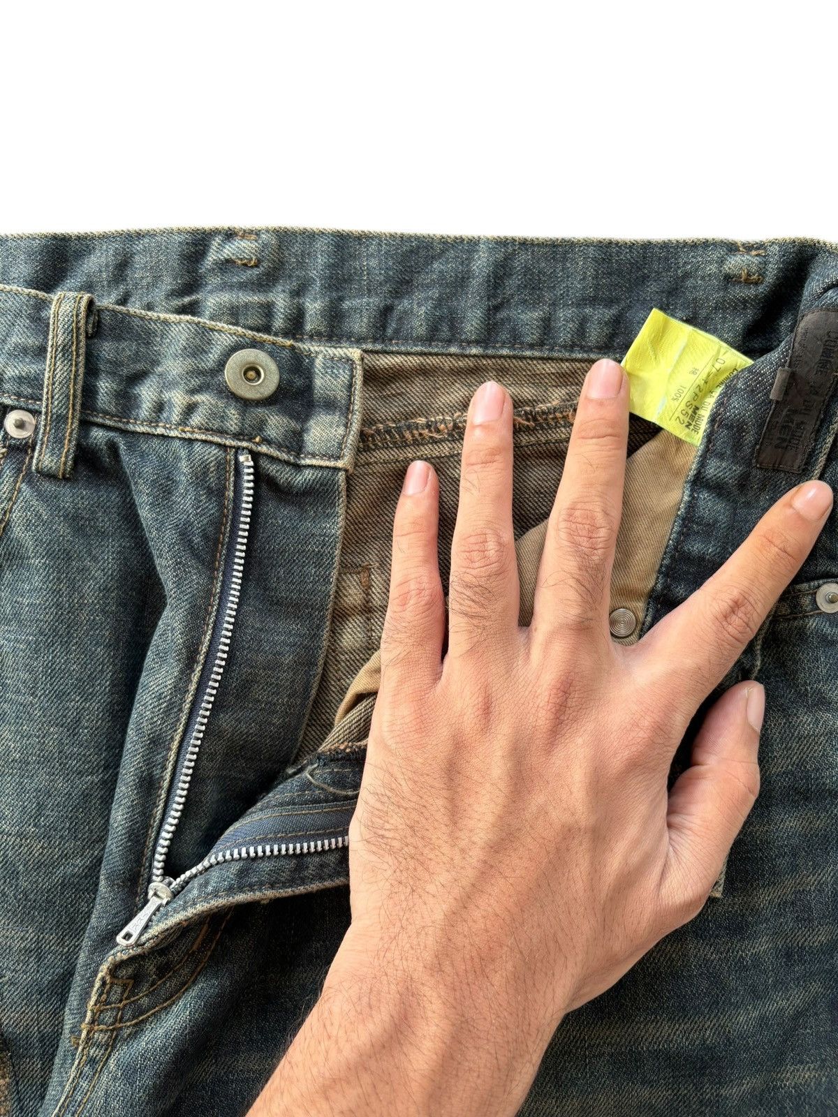 If Six Was Nine Vintage Japanese Brand Rusty Wash Bandana Flare Jeans Size US 30 / EU 46 - 5 Thumbnail