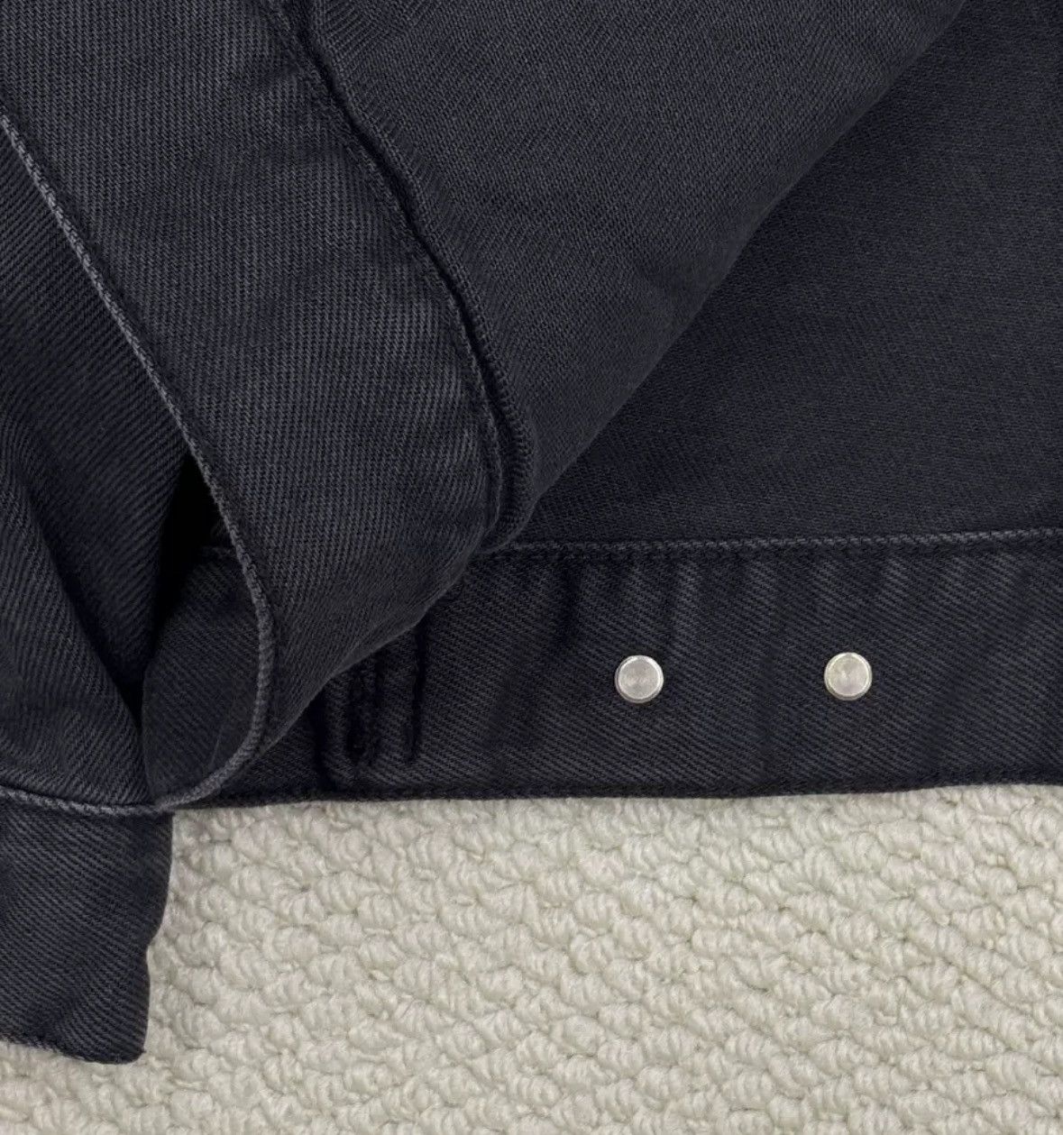 Acne Studios Acne studios Black denim jacket 2412-Nextarrow Size US XS / EU 42 / 0 - 4 Thumbnail